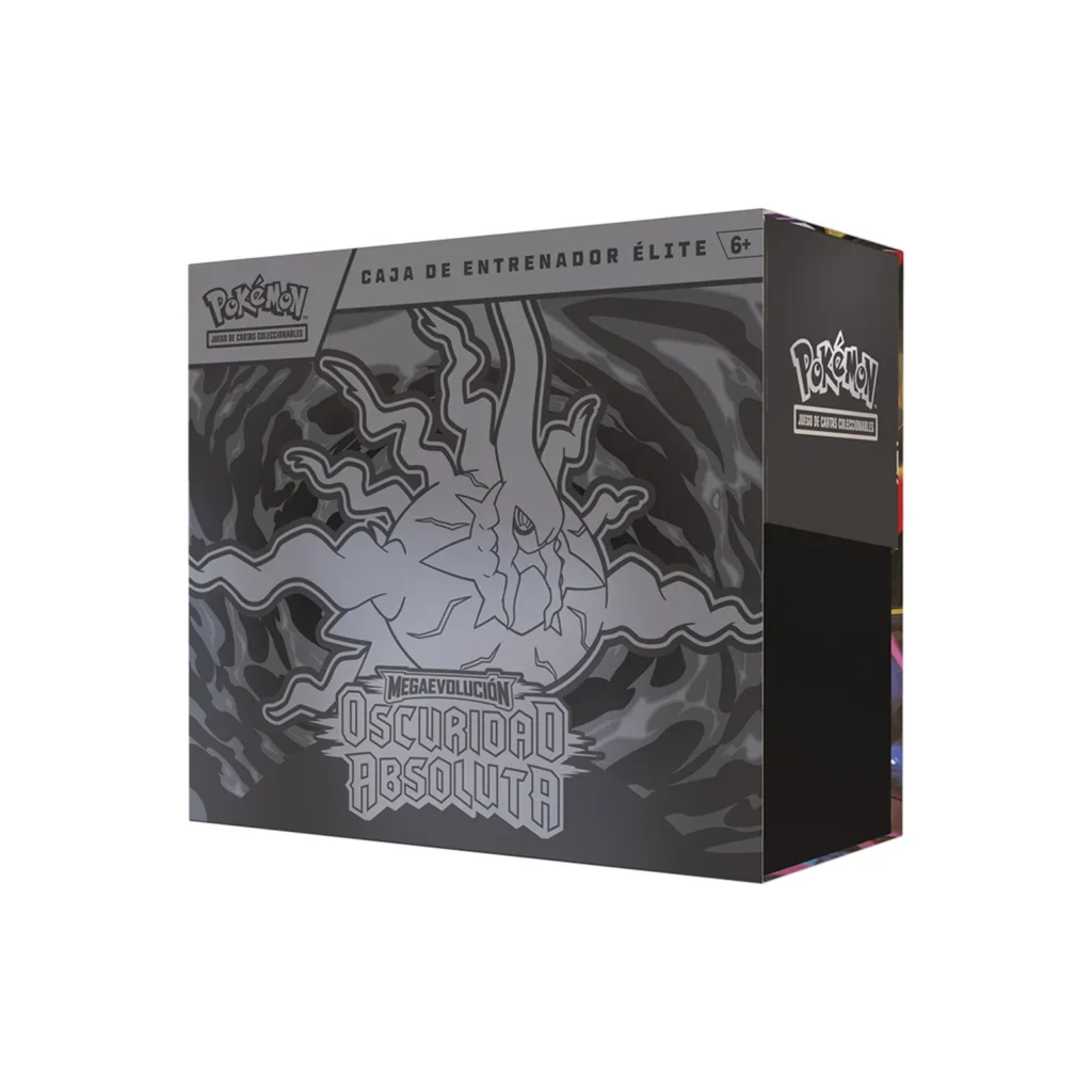 Caja de Entrenador Élite de Megaevolución-Oscuridad Absoluta Pokémon Español