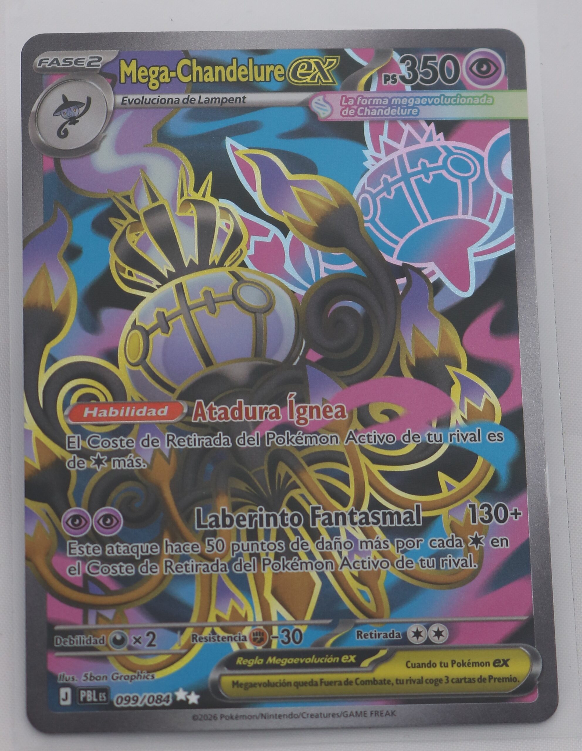Mega Chandelure ex: imagen 1