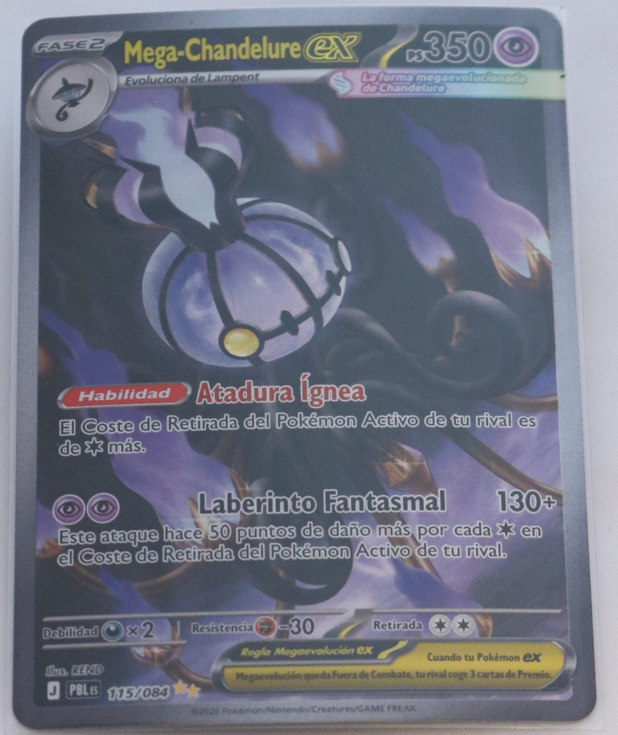 Mega Chandelure ex: imagen 1